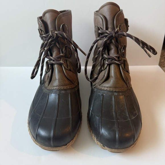 Maurices Jade Women's Lace-Up Duck Boots - Brown, Size 9.5 - Picture 2 of 6